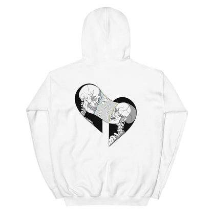 B/W V2 Soul Ties (White Heart) Hoodie