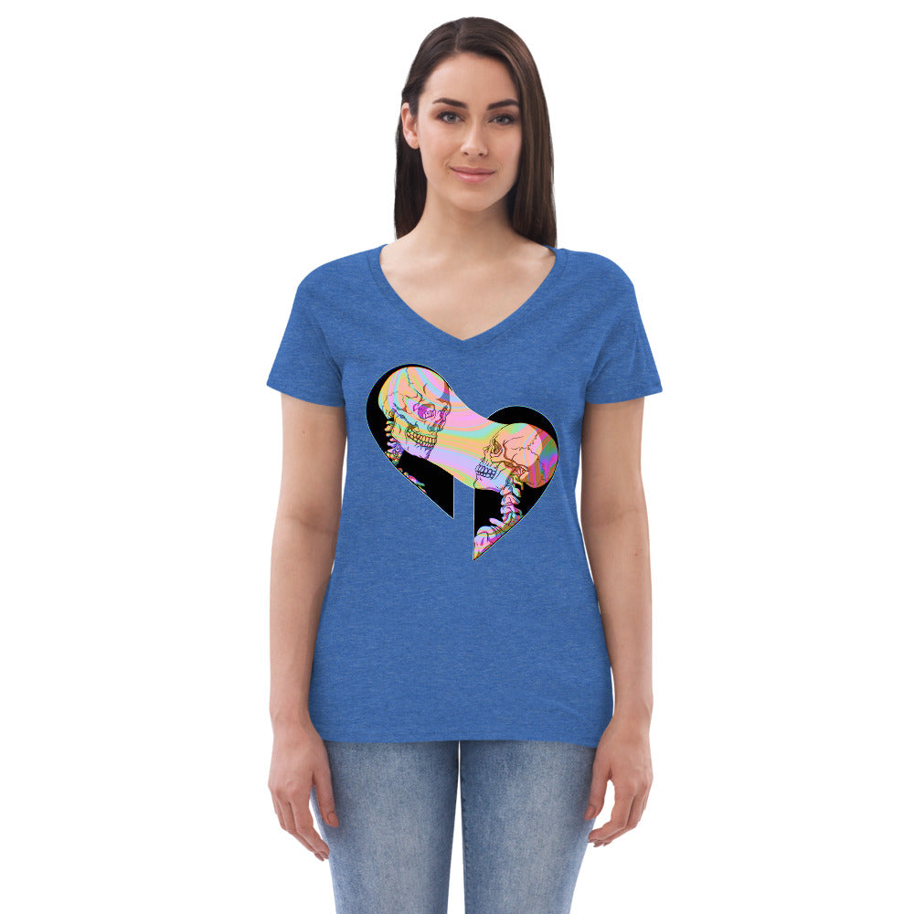 Soul Ties Recycled V-neck T-shirt