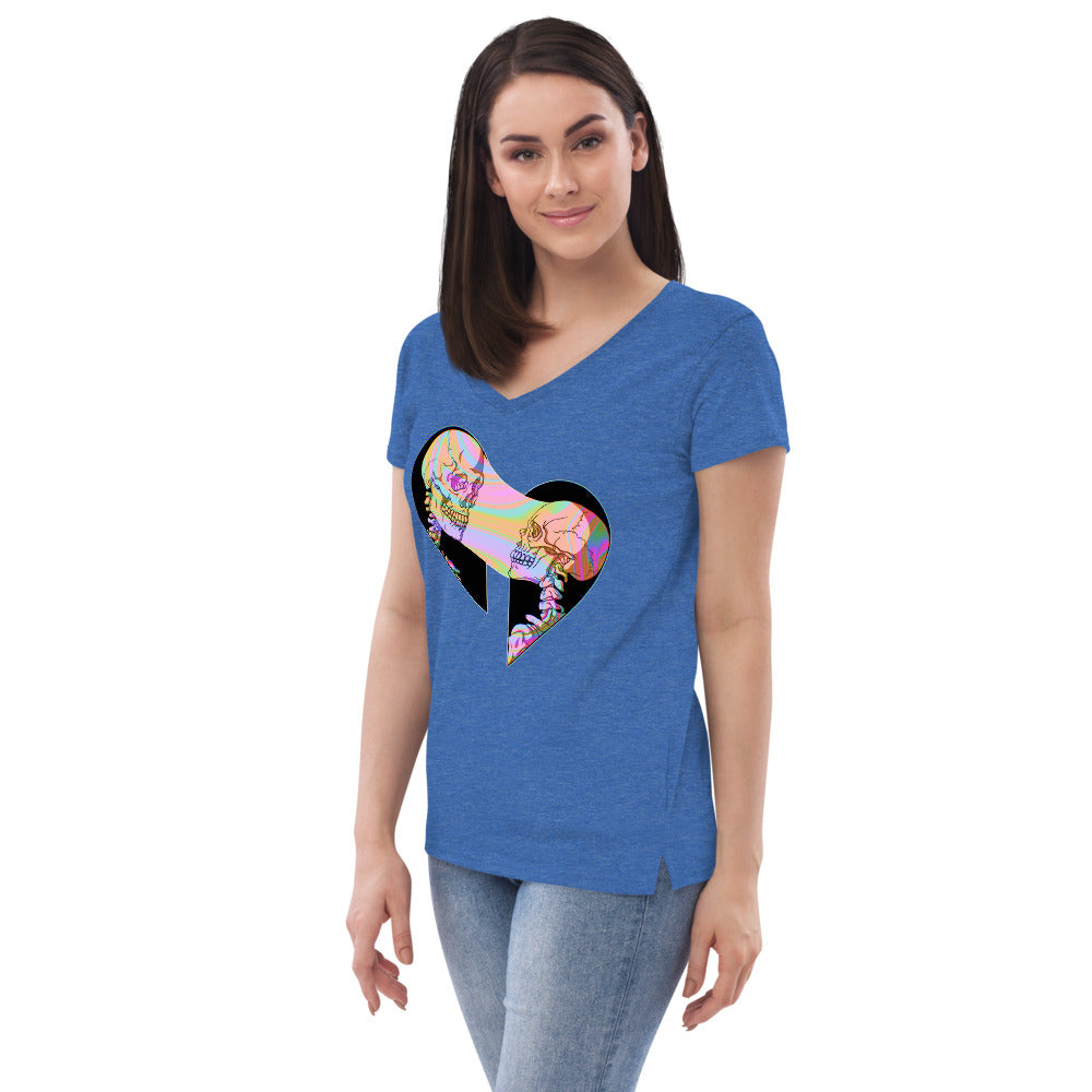 Soul Ties Recycled V-neck T-shirt