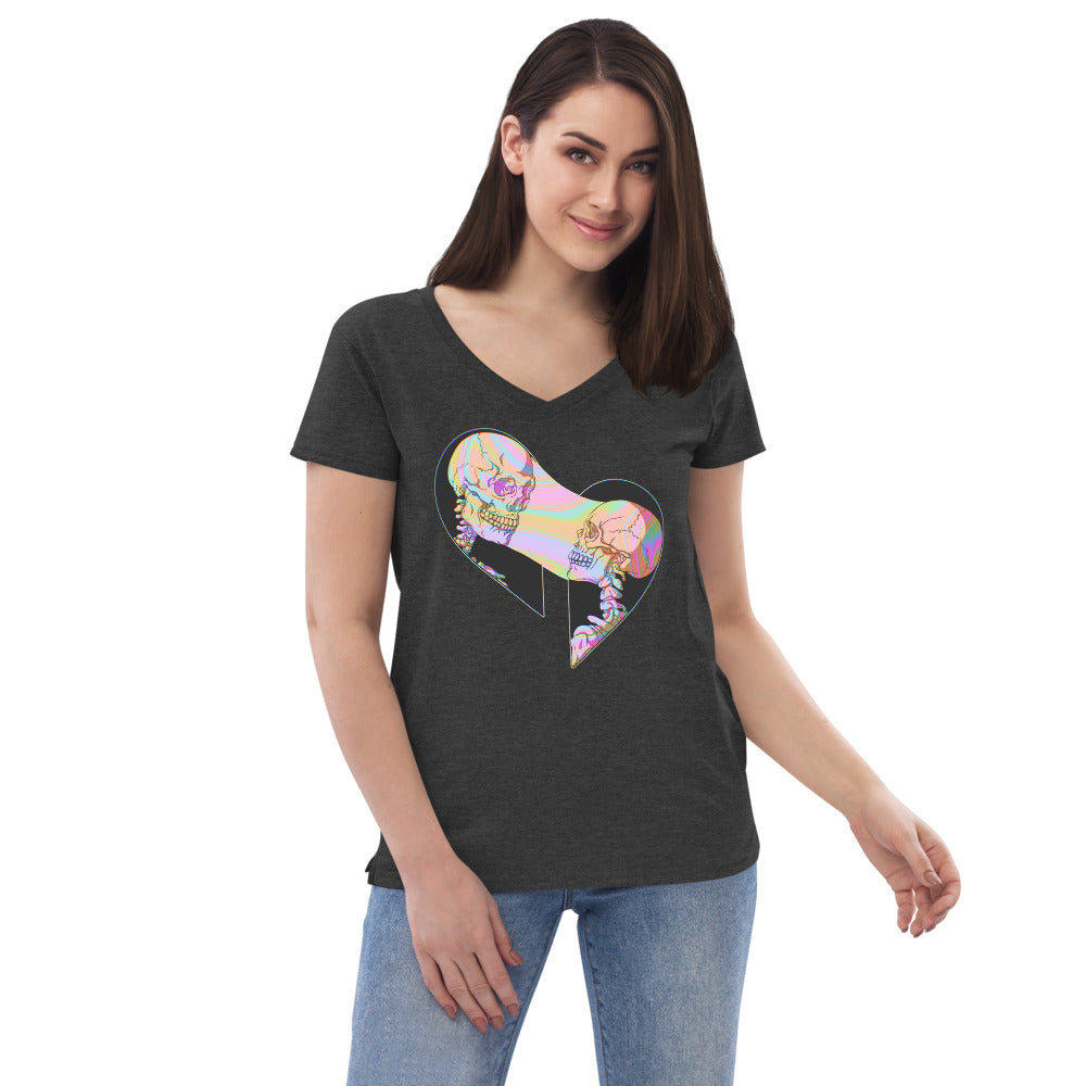 Soul Ties Recycled V-neck T-shirt