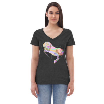 Soul Ties Recycled V-neck T-shirt