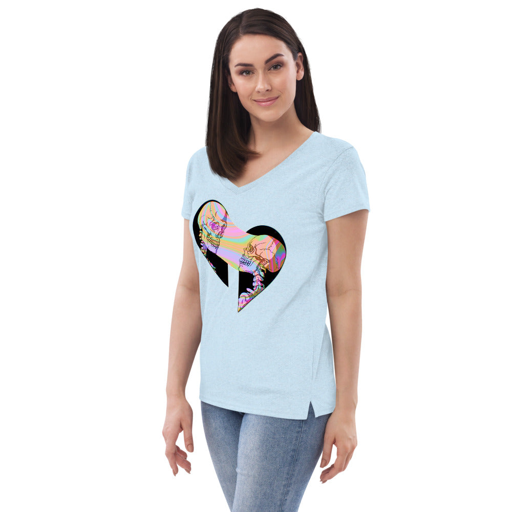 Soul Ties Recycled V-neck T-shirt