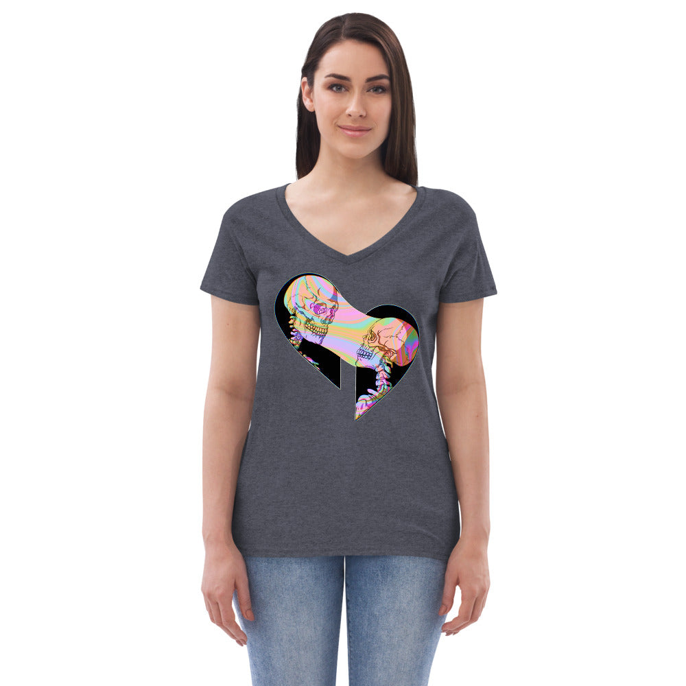 Soul Ties Recycled V-neck T-shirt