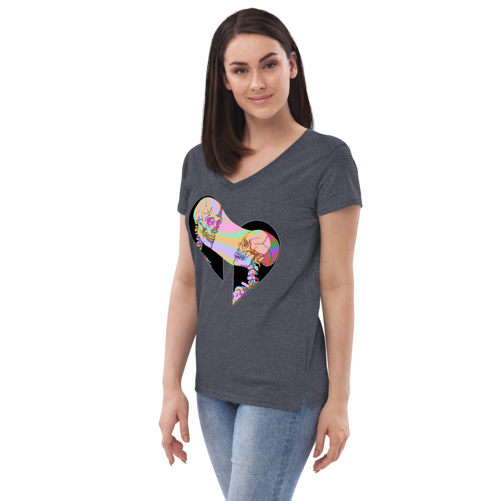 Soul Ties Recycled V-neck T-shirt